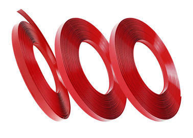 100% Virigin Raw Materials Plastic Trim Cap Abs Plastic Red Color For Signage