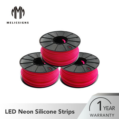 50 Meter 12mm Thickness Rose Red 5050 SMD LED Neon Flex Strip