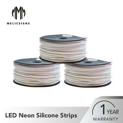 White 6mm Thickness White Color LED Neon Flex Strip For Christmas