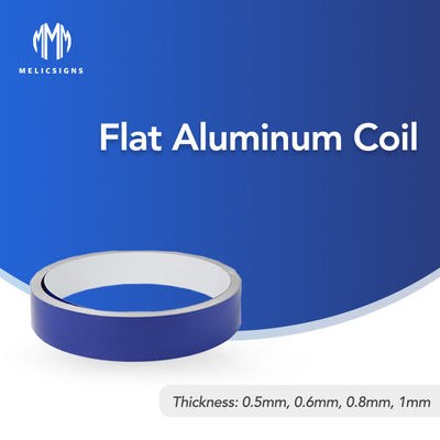 Easy Operation Aluminium Trim Cap , Aluminum Strip Coil For Channel Letter