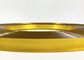 Golden Plastic Trim Cap 35 / 45 Meters For Acrylic Channel Letter Edge