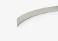 Silver J Shape Plastic Trim Strip Cap 2.0 CM Free Charge Office Logo Making Aluminum Channel Letter