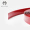 Waterproof Red Color Arrow Type Extrusion Profiles Plastic Edge 45m 1 Inch Plastic Trim Cap