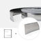 ASTM Easy Bending Stainless Steel Core 65mm Trim Cap Strip