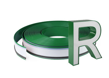 Open Sign Green Color Doubled Side 50m Aluminum Strip Coil Channelume Aluminum