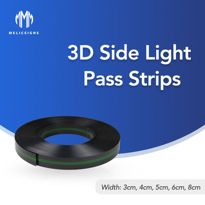 7cm Advertising Letter 3D Side Pass Light Strips Channel Letter Materials