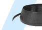 Black Color Plastic Trim Cap 2.0 CM Width Aluminum Core With Packing Details
