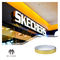 1mm Thickness Mirror Gold Channel Letter Anodized Aluminum Trim Cap
