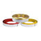 3d Channel Letter Coil Brush Gold Color 0.6MM Acrylic Aluminum Trim Cap