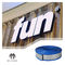 Corrosion Resistant Blue Stainless Steel Channel Letter Trim Cap